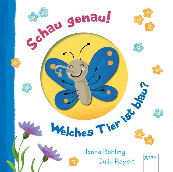 Schau genau! Welches Tier ist blau?