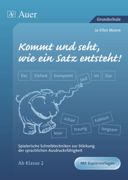 Kommt und seht, wie ein Satz entsteht!