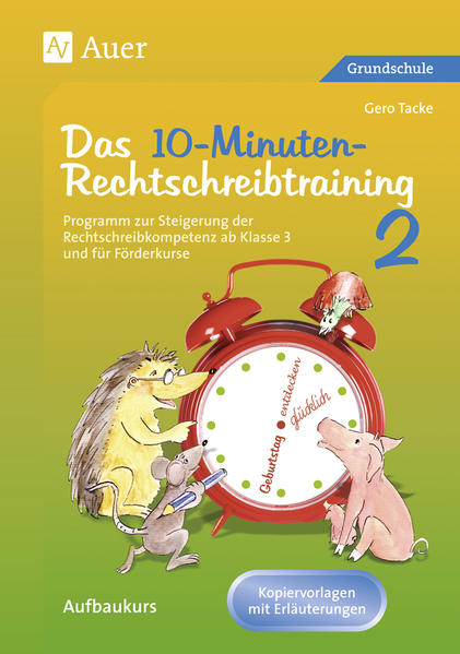 10-Minuten-Rechtschreibtraining für den Unterricht