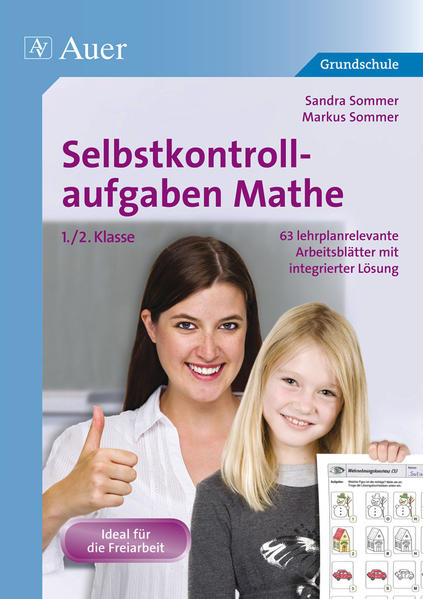 Selbstkontrollaufgaben Mathe für die 1.-2. Klasse