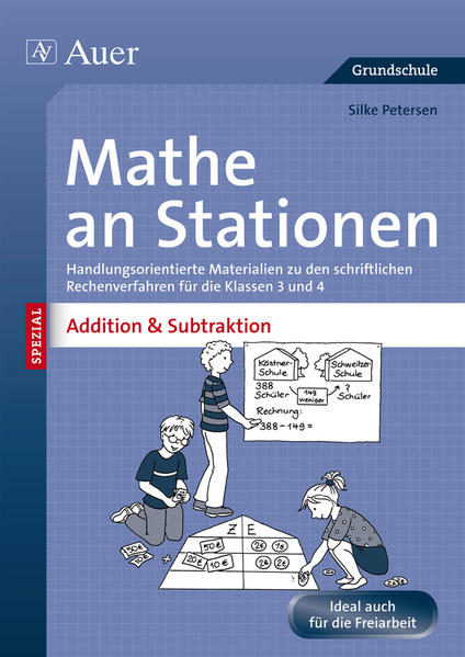 Mathe an Stationen Addition & Subtraktion 3-4