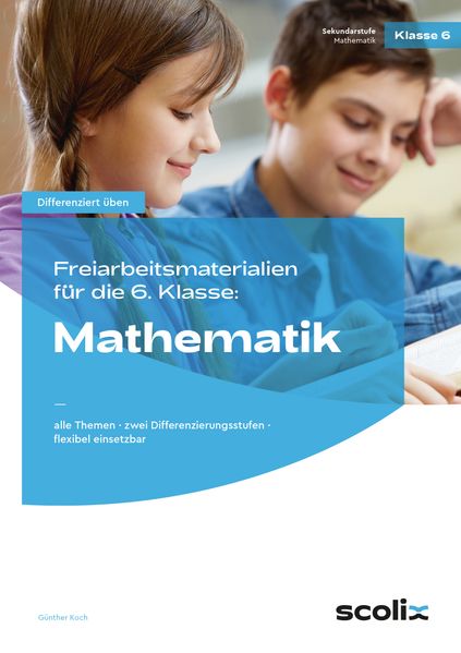 Freiarbeitsmaterialien f. d. 6. Klasse: Mathematik