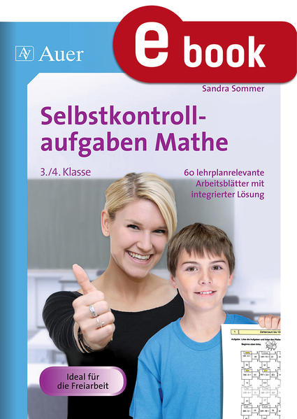 Selbstkontrollaufgaben Mathe für die 3.-4. Klasse
