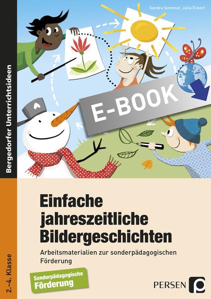 Einfache jahreszeitliche Bildergeschichten