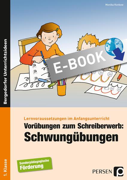 Vorübungen zum Schreiberwerb: Schwungübungen