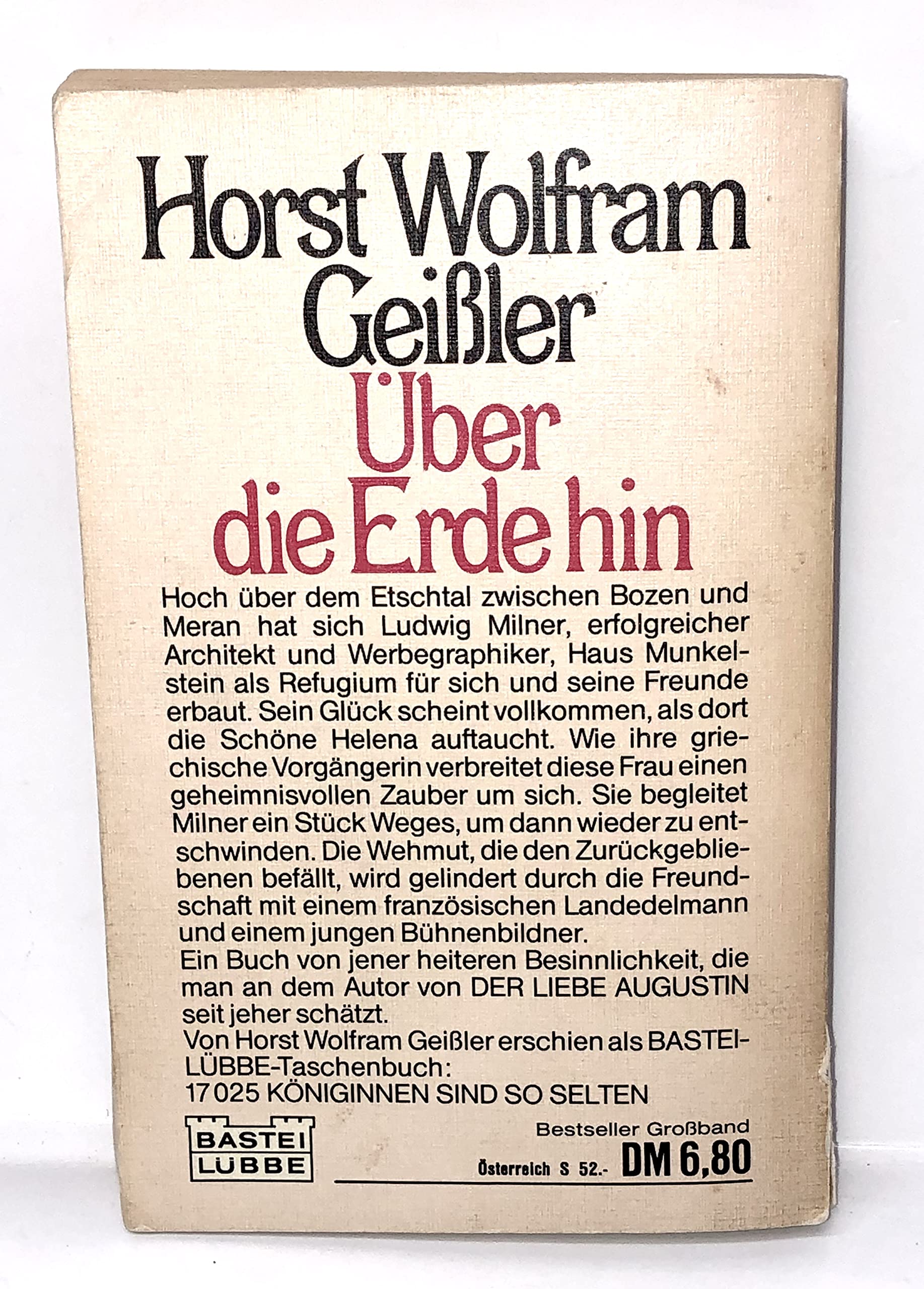 Über die Erde hin.