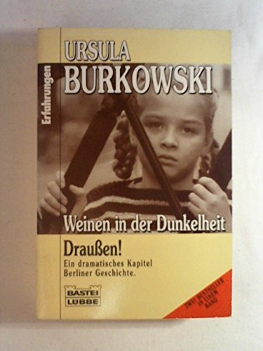 Weinen in der Dunkelheit. Draussen