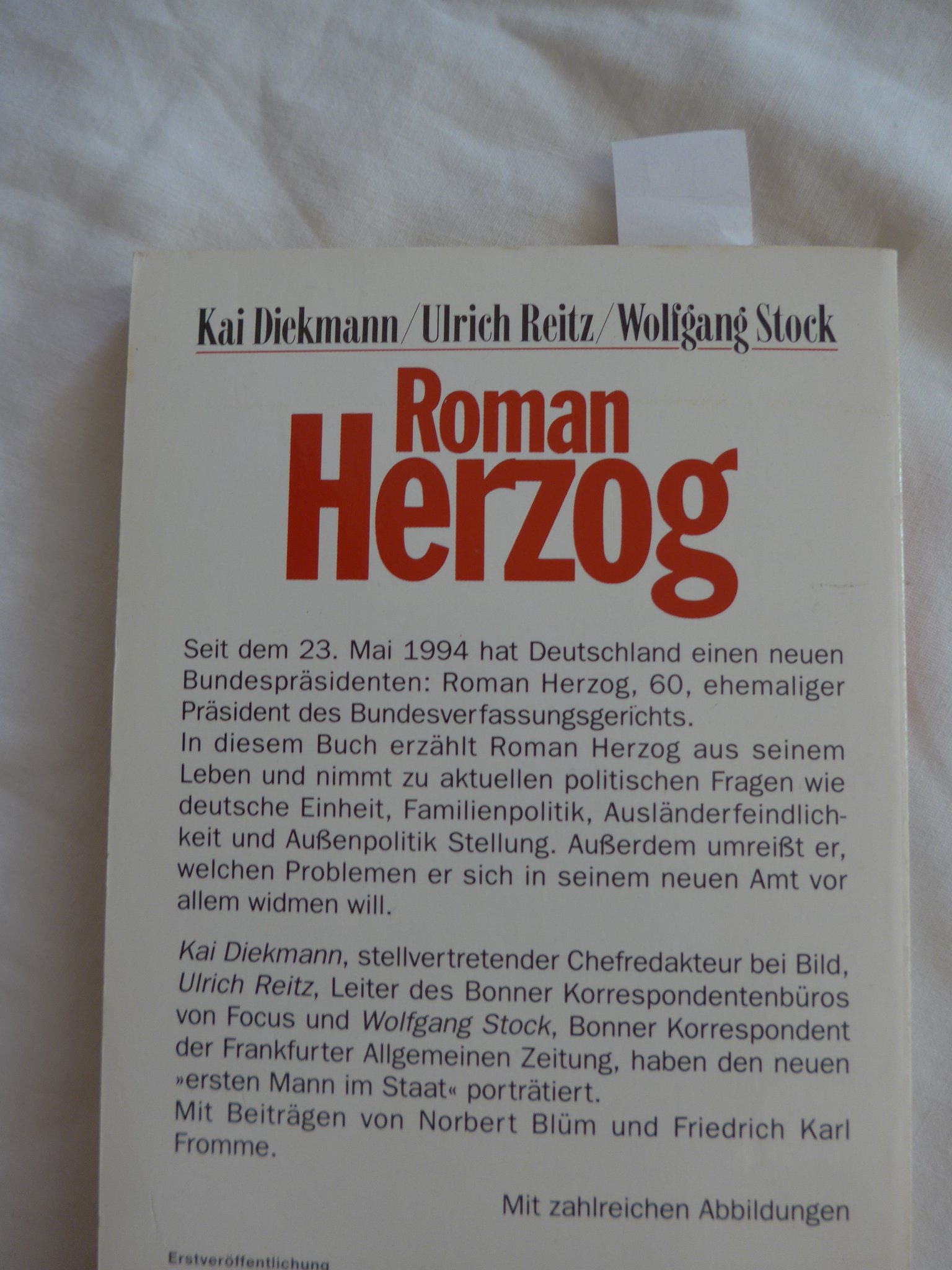 Roman Herzog - Der neue Bundespräsident