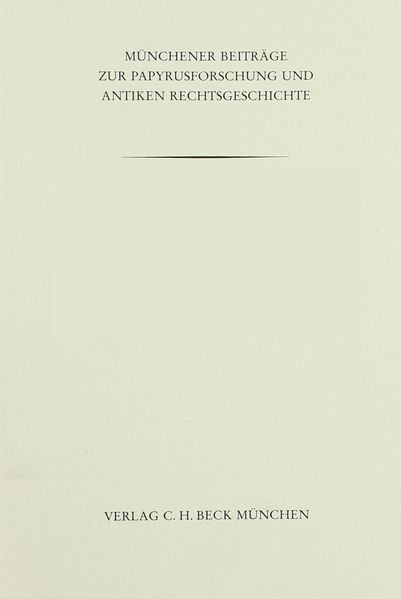 Münchener Beiträge zur Papyrusforschung und antiken Rechtsgeschichte / Münchener Beiträge zur Papyrusforschung Heft 69: Untersuchungen zur Außenpolitik Ptolemaios' IV.