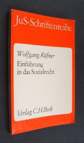 Einführung in das Sozialrecht