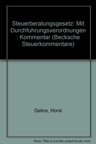 Steuerberatungsgesetz
