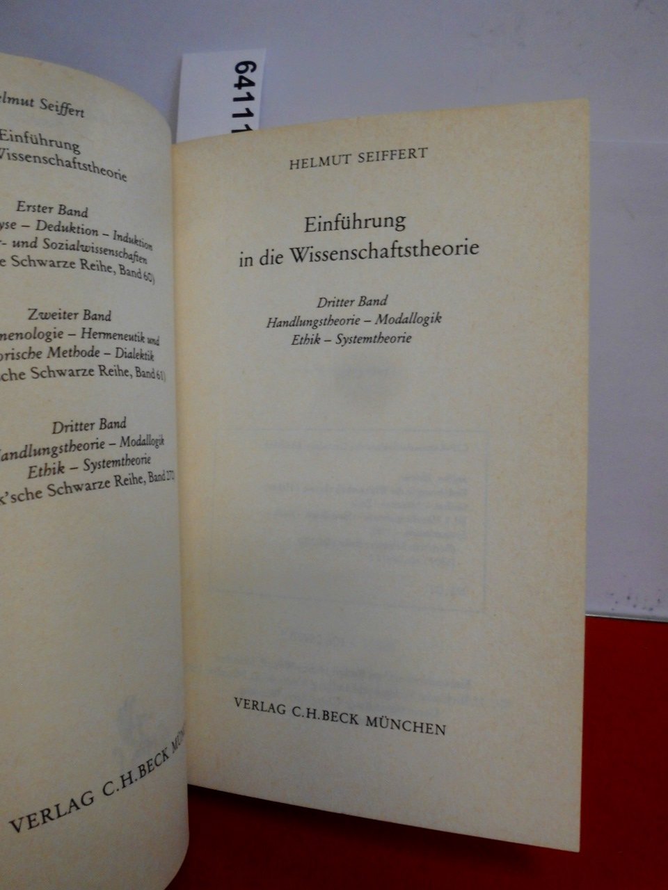Einführung in die Wissenschaftstheorie