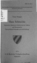 Hans Schmelzle (1874-1955)