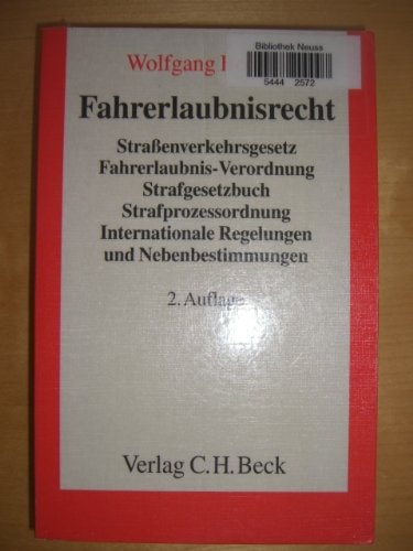 Fahrerlaubnisrecht