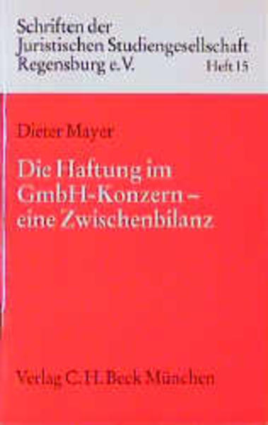 Die Haftung im GmbH-Konzern
