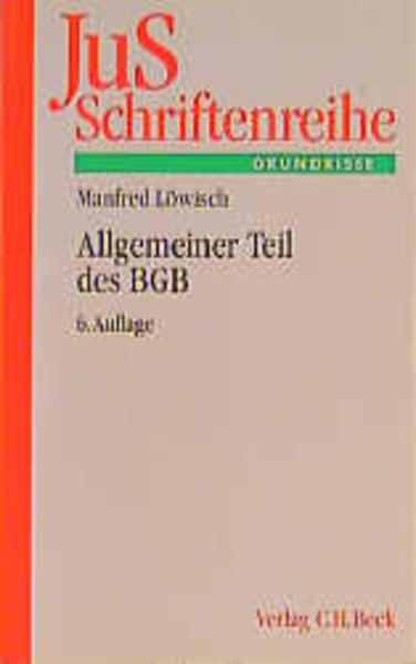 Allgemeiner Teil des BGB