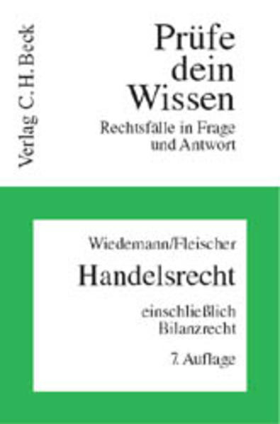 Handelsrecht einschliesslich Bilanzrecht