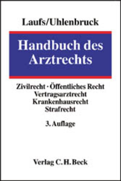 Handbuch des Arztrechts