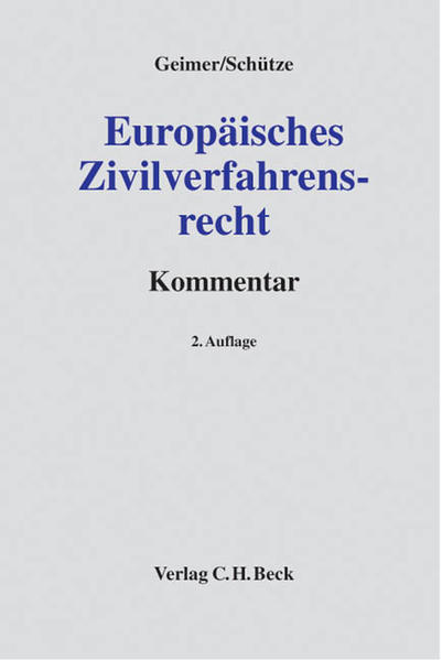 Europäisches Zivilverfahrensrecht
