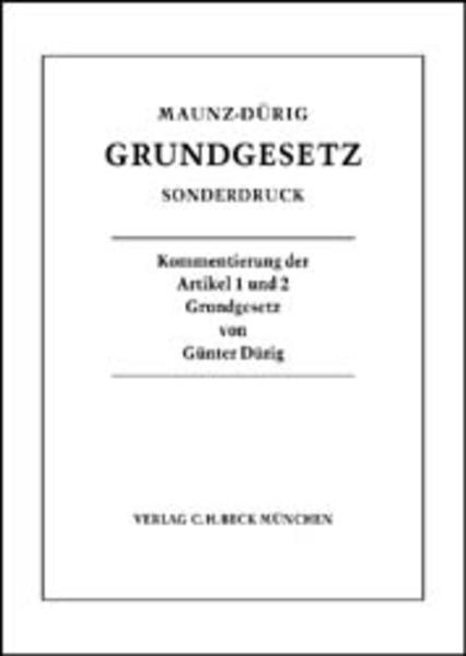 Grundgesetz Sonderdruck
