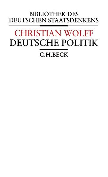 Vernünftige Gedanken von dem gesellschaftlichen Leben der Menschen und insonderheit dem gemeinen Wesen