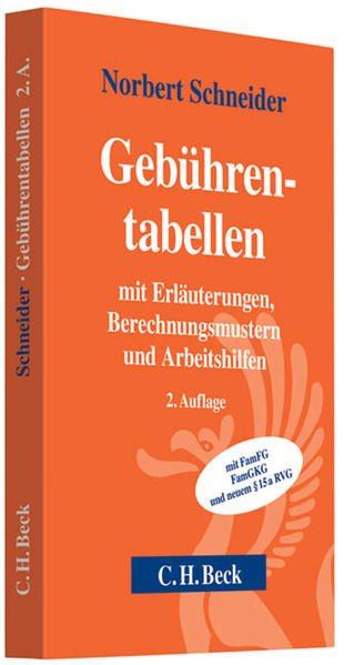 Gebührentabellen
