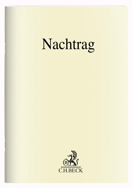 Recht im Verlag - Nachtrag