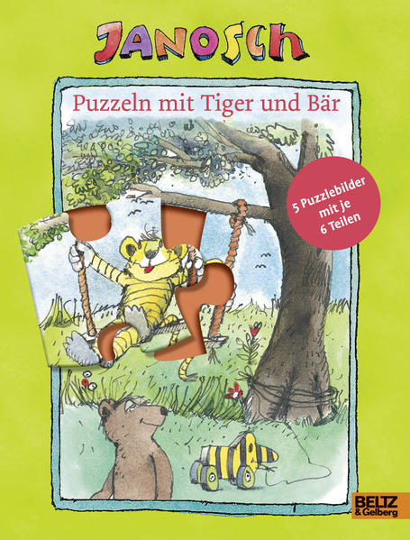 Puzzeln mit Tiger und Bär