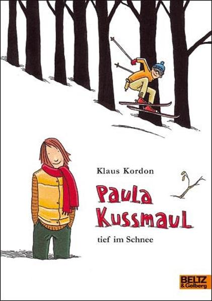 Paula Kussmaul tief im Schnee