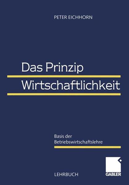 Das Prinzip der Wirtschaftlichkeit
