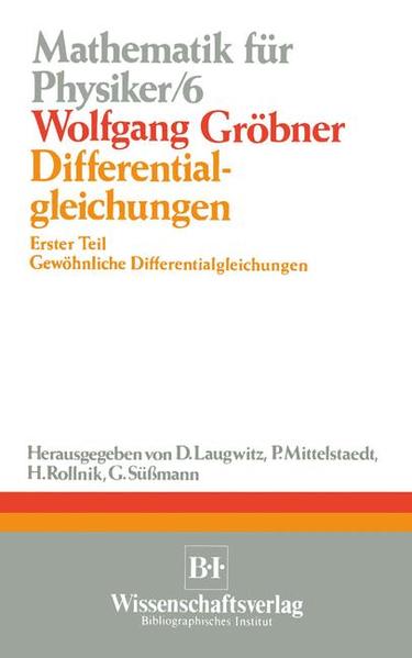 Differentialgleichungen I.