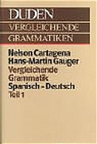 Duden - Vergleichende Grammatiken Spanisch-Deutsch
