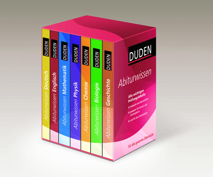 Duden Abiturwissen (7 Bände)