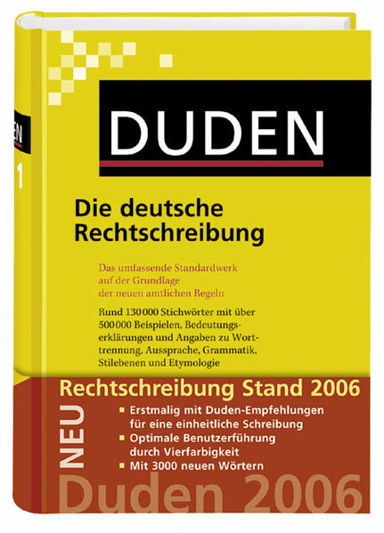 Die deutsche Rechtschreibung