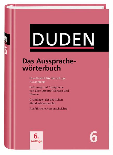 Das Aussprachewörterbuch