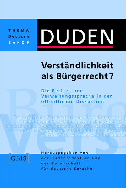 Verständlichkeit als Bürgerrecht?
