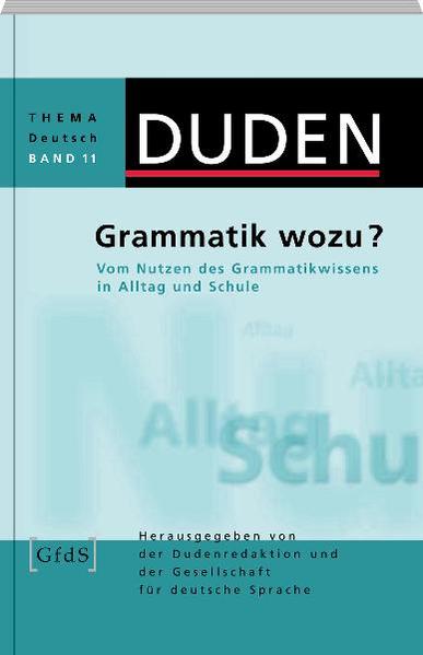 Grammatik wozu?