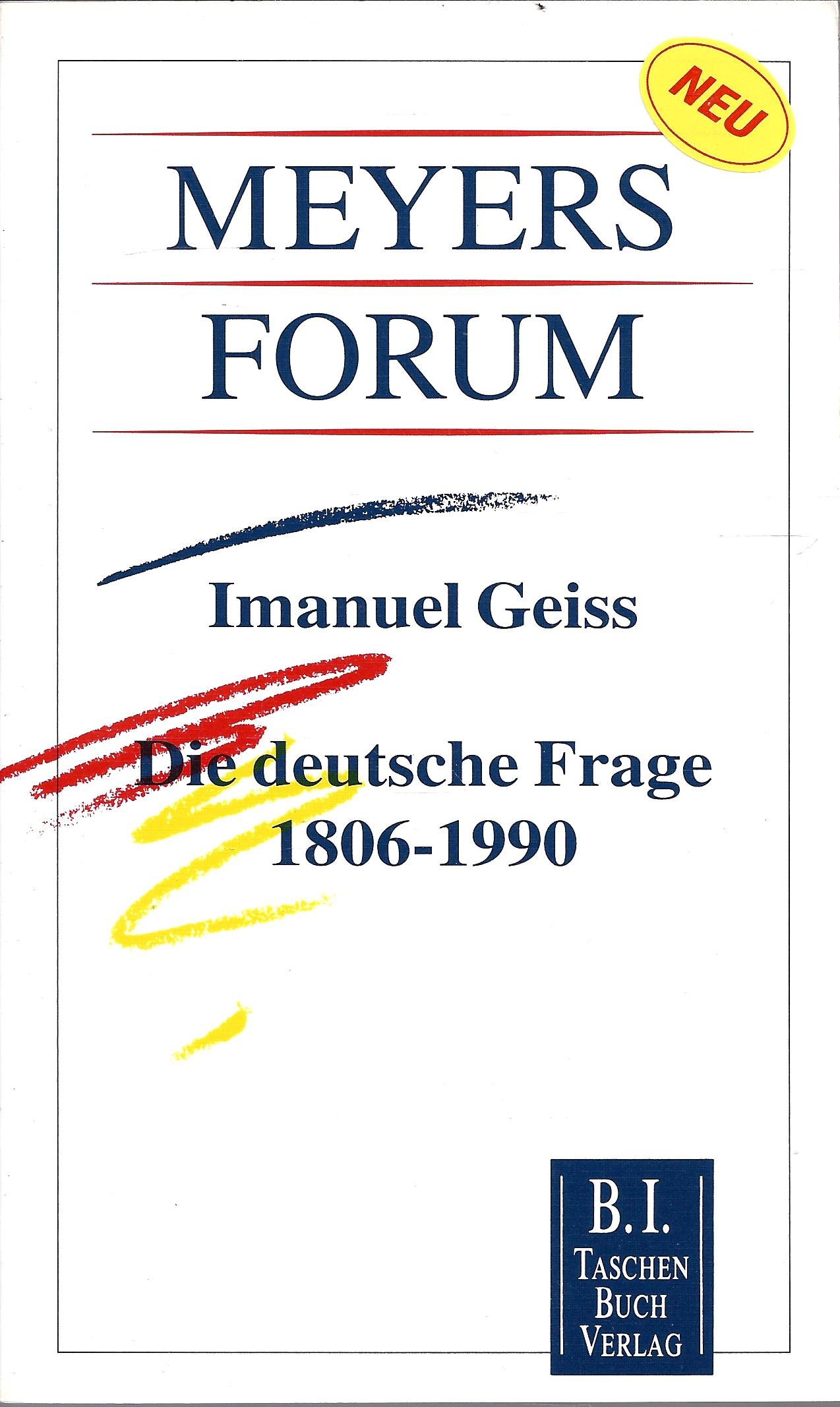 Die deutsche Frage 1806-1990