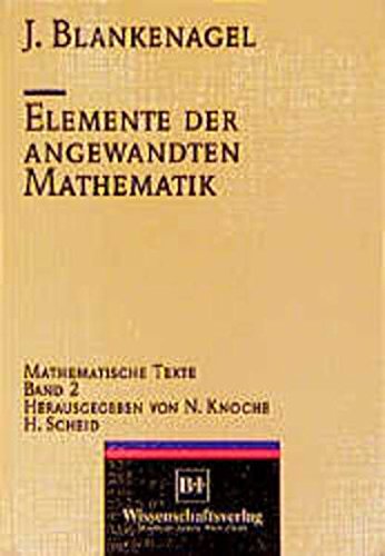 Elemente der angewandten Mathematik