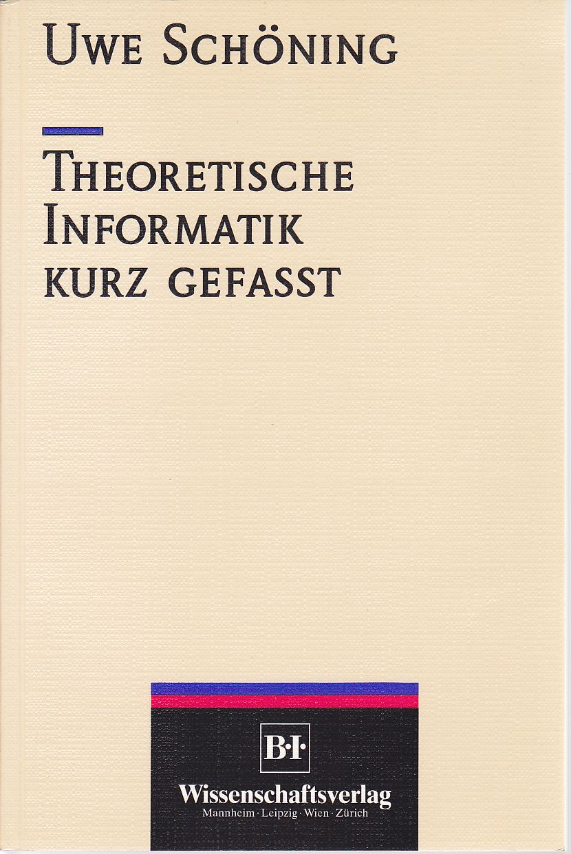 Theoretische Informatik - kurzgefasst