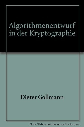 Algorithmenentwurf in der Kryptographie
