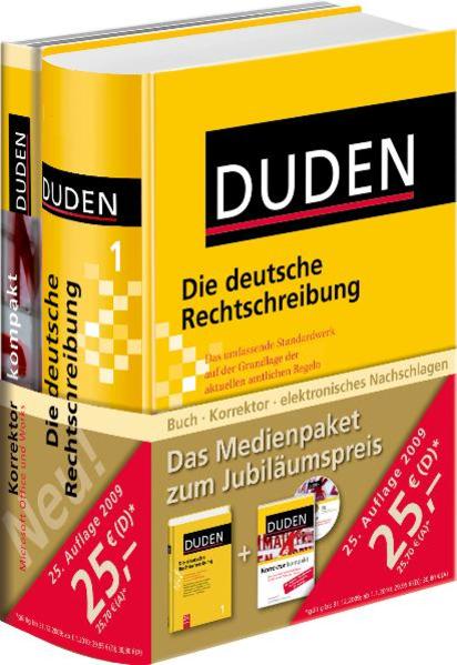 Duden - Die deutsche Rechtschreibung und Duden Korrektor kompakt