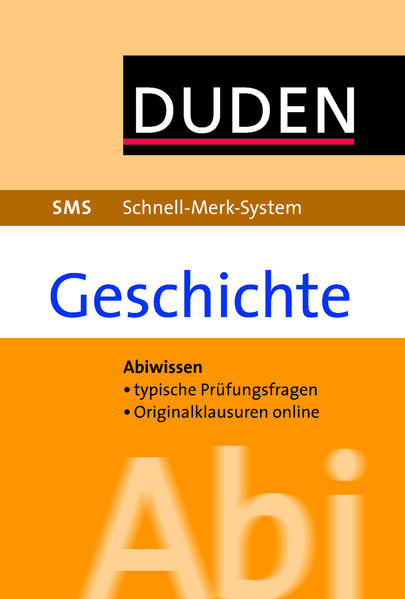 Abi genial Geschichte: Das Schnell-Merk-System