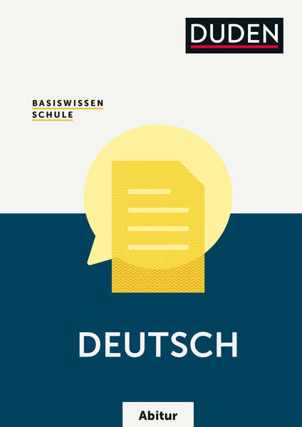 Basiswissen Schule – Deutsch Abi