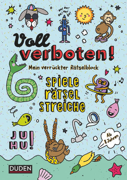 Voll verboten! Mein verrückter Rätselblock 1 - Ab 8 Jahren