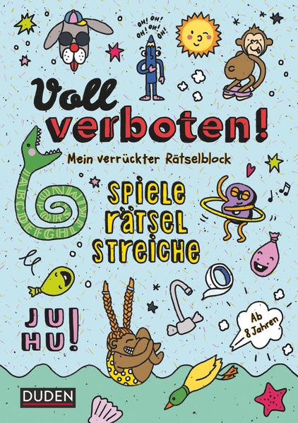 Voll verboten! Mein verrückter Rätselblock 1 - Ab 8 Jahren
