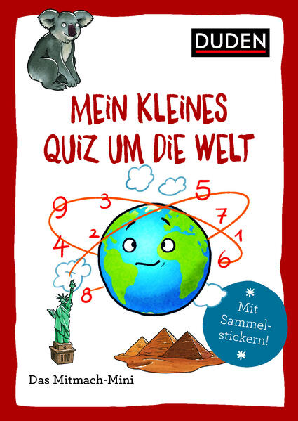 Duden Minis (Band 22) – Mein kleines Quiz um die Welt