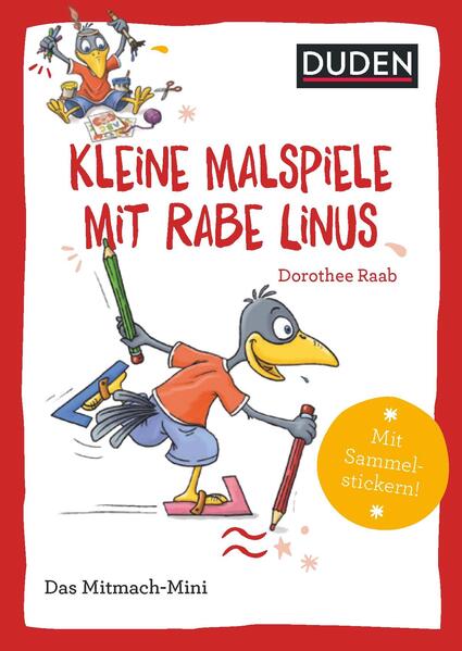 Duden Minis (Band 40) – Kleine Malspiele mit Rabe Linus / VE3