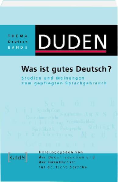 Was ist gutes Deutsch?