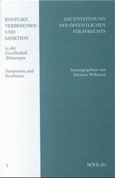 Die Entstehung des öffentlichen Strafrechts
